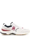 Tommy Hilfiger Panelled Low-top Sneakers In Weiss