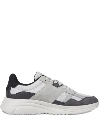Tommy Hilfiger Panelled Sneakers In Gray