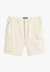 Tommy Hilfiger Harlem 1985 Cargo-pocket Cotton Shorts In Neutral