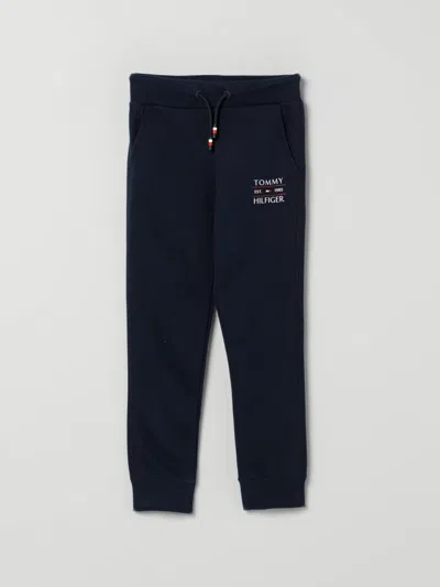Tommy Hilfiger Kids' Trouseralone  Bambino Coloure Blue