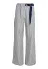 Tommy Hilfiger Pants Md Stp Rlx Stright Li Blind Pant In Bianco