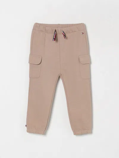 Tommy Hilfiger Pants  Kids Color Beige In Brown