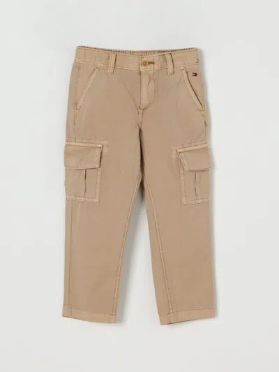 Tommy Hilfiger Pants  Kids Color Beige In Neutral