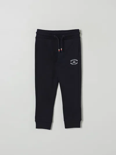 Tommy Hilfiger Pants  Kids Color Blue In Blau