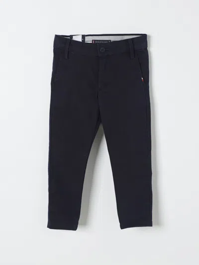 Tommy Hilfiger Pants  Kids Color Blue In Blau