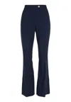 Tommy Hilfiger Pants Vis Flared Hw Tailored Pant In Blu