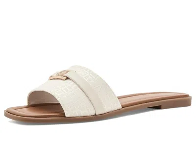Tommy Hilfiger Paroie Women's Sandals Ivory Logo: 7 M In Multi