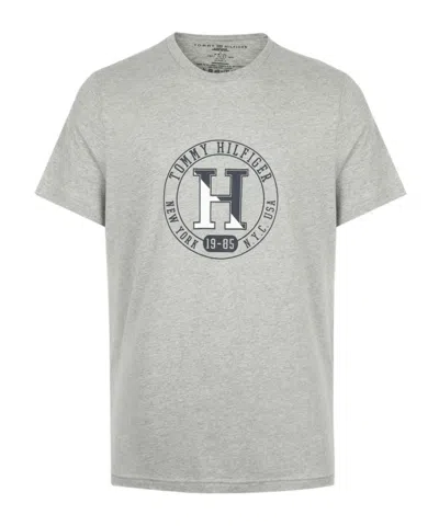 Tommy Hilfiger Pattern Printed T-shirt In Gray
