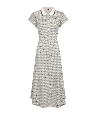 Tommy Hilfiger Patterned Dress In Gray