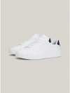 TOMMY HILFIGER PEBBLED LEATHER CUPSOLE SNEAKER