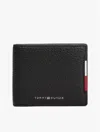 Tommy Hilfiger Pebbled Leather Mini Card Wallet