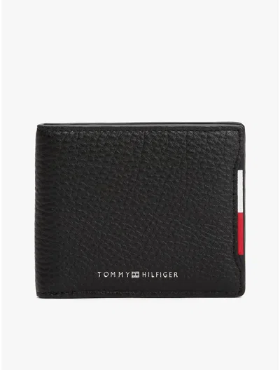 Tommy Hilfiger Pebbled Leather Mini Card Wallet
