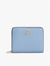 Tommy Hilfiger Pebbled Medium Zip Wallet