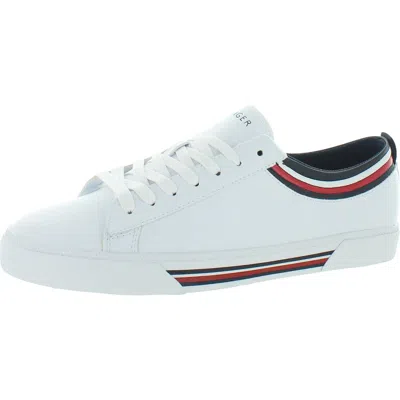 Tommy Hilfiger Perez Mens Lifestyle Cross Trainer Fashion Sneakers In White