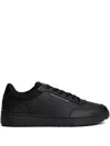 Tommy Hilfiger Perforated Sneakers In Black