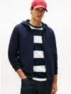 Tommy Hilfiger Performance Zip Hoodie In Blue
