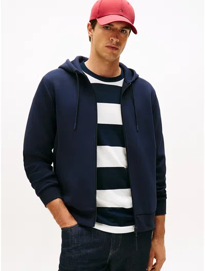 Tommy Hilfiger Performance Zip Hoodie In Blue