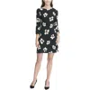 Tommy Hilfiger Printed Jersey Bell Sleeve A-line Dress In Multi