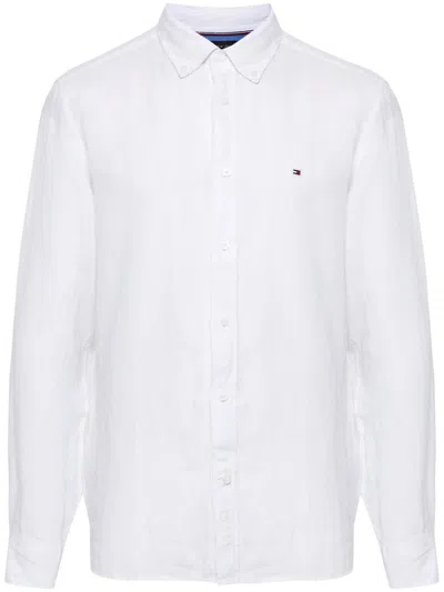 Tommy Hilfiger Pigment Dyed Shirt Clothing In White