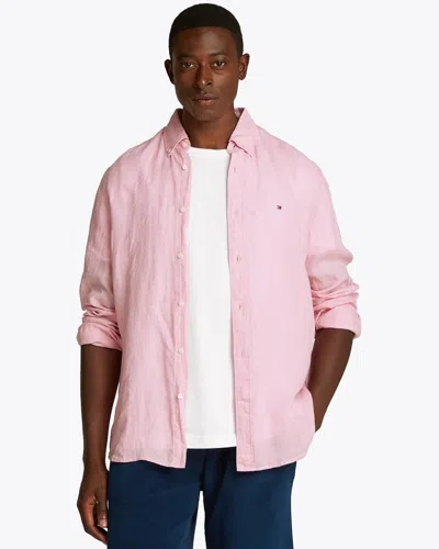 Tommy Hilfiger Pigment Dyed Solid Mens Shirt
