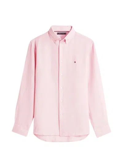 Tommy Hilfiger Pigment-dyed Button-down Shirt In Multi