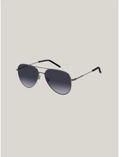 Tommy Hilfiger Pilot Sunglasses In Grey