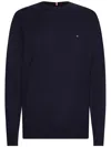 Tommy Hilfiger Regenerative Cotton Cozy Sweater In Blue