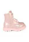 Tommy Hilfiger Pink Boots For Girl With Logo In Pink