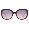 Tommy Hilfiger Pink Cat Eye Ladies Sunglasses Th 1354/s 0k1c/pg 55 In Brown