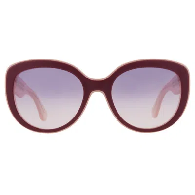 Tommy Hilfiger Pink Cat Eye Ladies Sunglasses Th 1354/s 0k1c/pg 55 In Brown