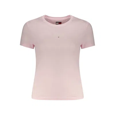 Tommy Hilfiger Pink Cotton T-shirt