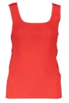 Tommy Hilfiger Pink Modal Women Top In Red