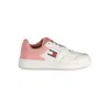 Tommy Hilfiger Tj Retro Leather Basketball Sneaker In White