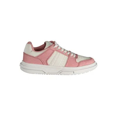 Tommy Hilfiger Corduroy-detail Low-top Sneakers In Pink