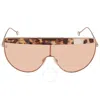 Tommy Hilfiger Pink Shield Ladies Sunglasses Th 1807/s 0ddb/u1 99