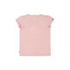 Tommy Hilfiger Pink T-shirt For Baby Girl With Iconic Flag In Pink