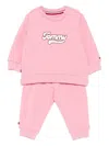 Tommy Hilfiger Pink Tracksuit With Print