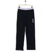 Tommy Hilfiger Piqué Lounge Pants In Black