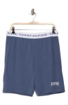 Tommy Hilfiger Piqué Lounge Shorts In Blue