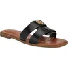 Tommy Hilfiger Pixee Slide Sandal In Black