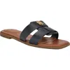 Tommy Hilfiger Pixee Slide Sandal In Black