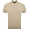Tommy Hilfiger Placket Interest Polo Beige