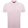 Tommy Hilfiger Placket Interest Polo Pink