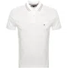 Tommy Hilfiger Placket Interest Polo White