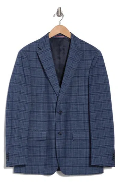 Tommy Hilfiger Plaid Sport Coat In Blue