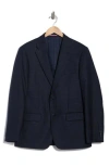 Tommy Hilfiger Plaid Two-button Wool Sport Coat In Blue