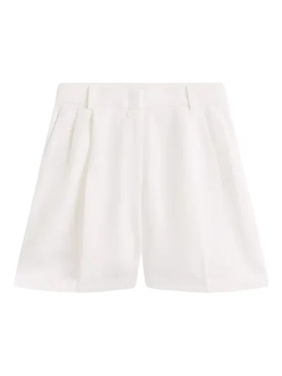 TOMMY HILFIGER PLEATED HIGH-WAISTED SHORTS