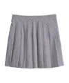 Tommy Hilfiger Pleated Miniskirt In Gray