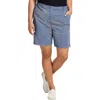 Tommy Hilfiger Plus Womens Gingham Chino Casual Shorts
