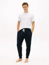 Tommy Hilfiger Plush Lounge Jogger Pant In Black